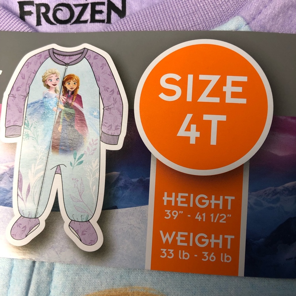 Disney's Frozen Blanket Sleeper Size 12M-5T - Picture 8 of 12